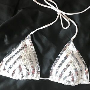 Victoria’s Secret Sequins Bikini Top